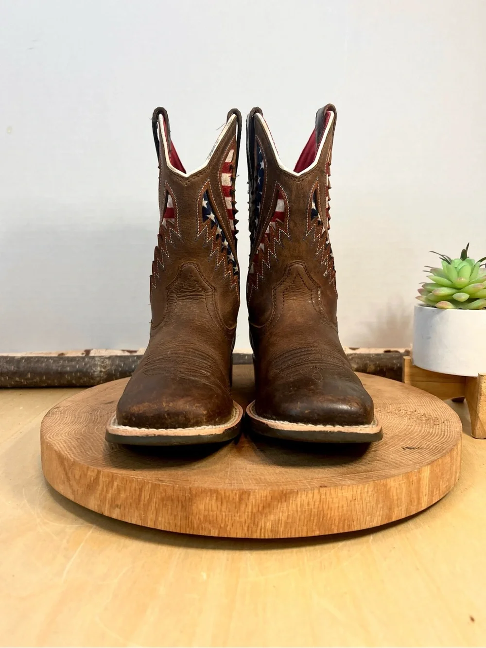 Ariat Quickdraw VentTEK Big Kid’s Western Boot-10027304 Size 1